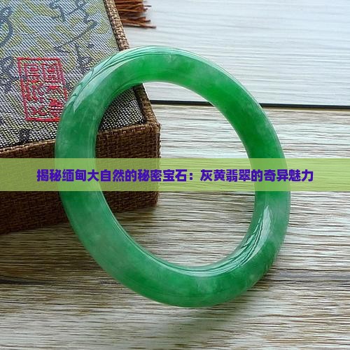 缅甸灰黄翡翠