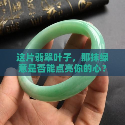 翡翠叶子带点绿好不好