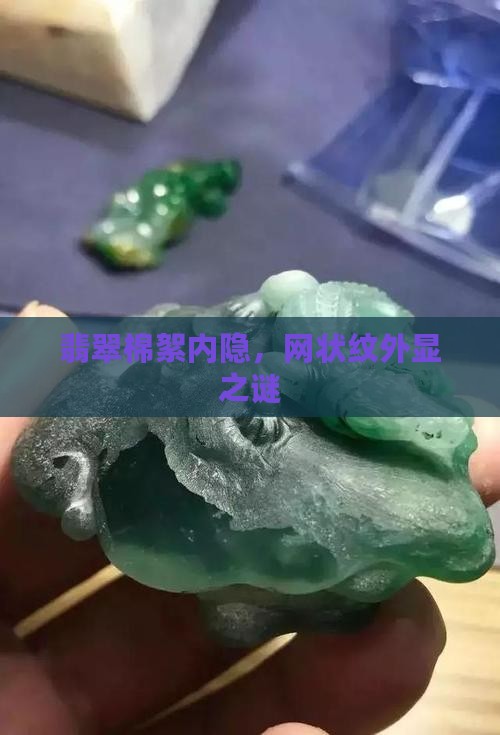 翡翠内有棉絮外有网状纹