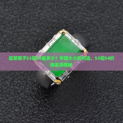 翡翠镯子53和54差多少