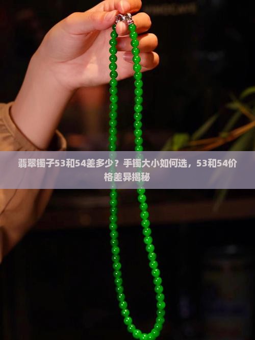 翡翠镯子53和54差多少