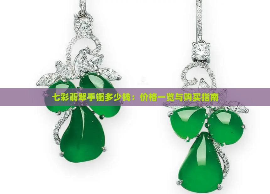 七彩翡翠手镯多少钱