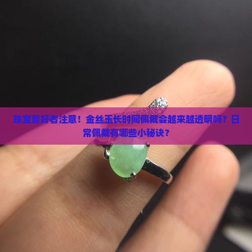 金丝玉越带越透明是真的吗