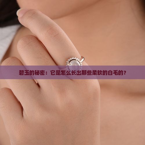 碧玉上长出来白毛