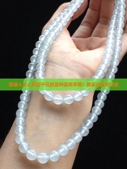 什么样的豆种翡翠手镯值千元呢