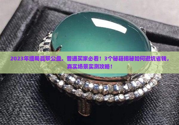 2023年缅甸翡翠公盘