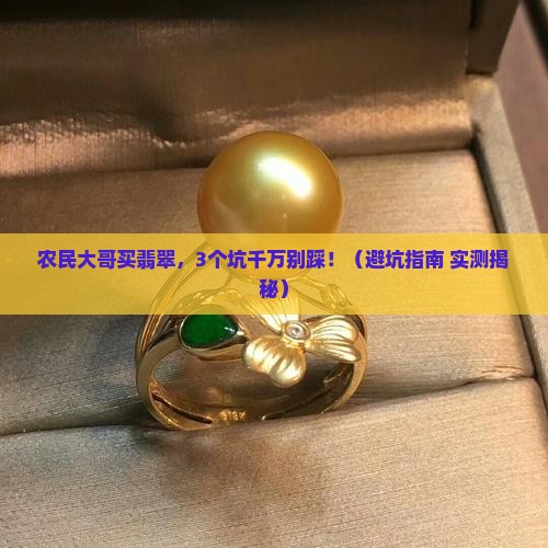 农民大哥买翡翠