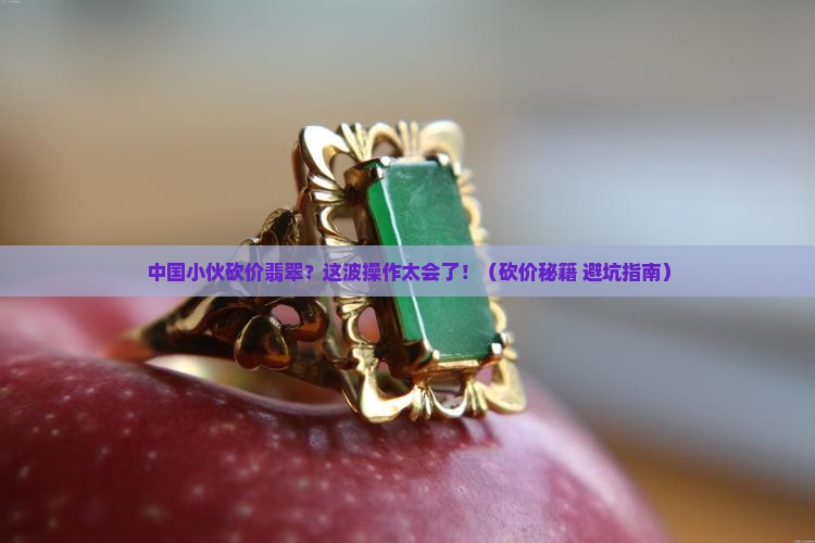 中国小伙砍价翡翠