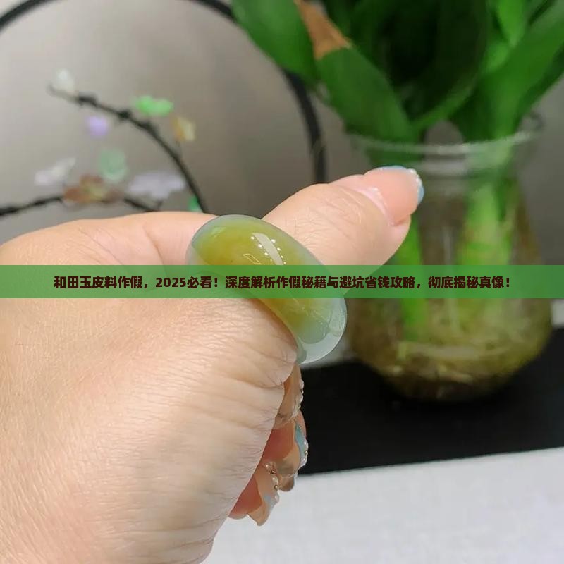 和田玉皮料作假