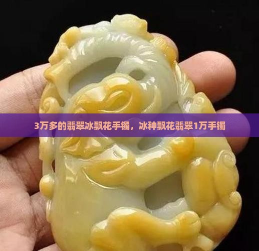 3万多的翡翠冰飘花手镯