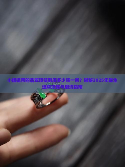 小姐姐带的翡翠项链多少钱一条