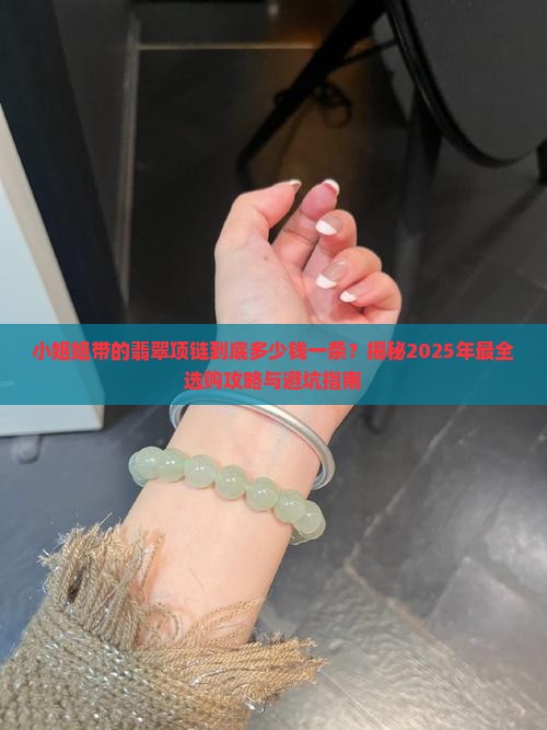 小姐姐带的翡翠项链多少钱一条