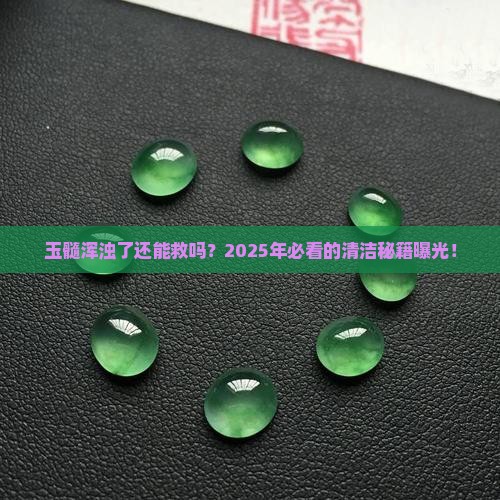 玉髓浑浊了怎么办