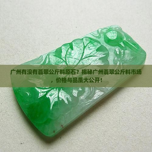 广州有没有翡翠公斤料原石