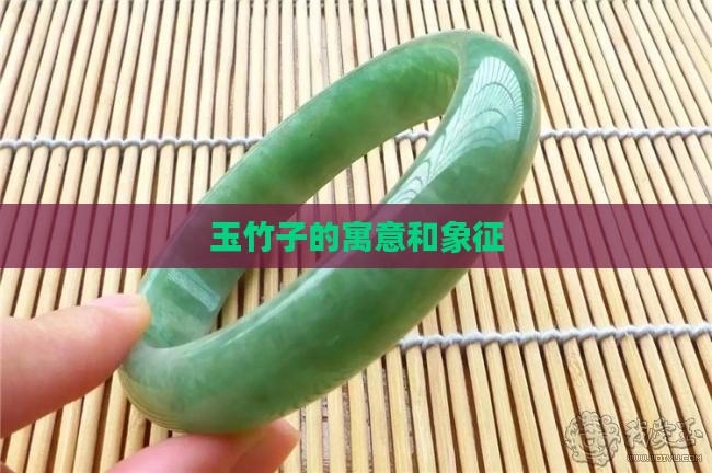 玉竹子的寓意和象征
