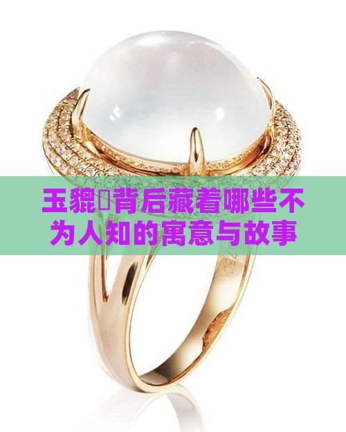 玉貔恘的寓意和象征