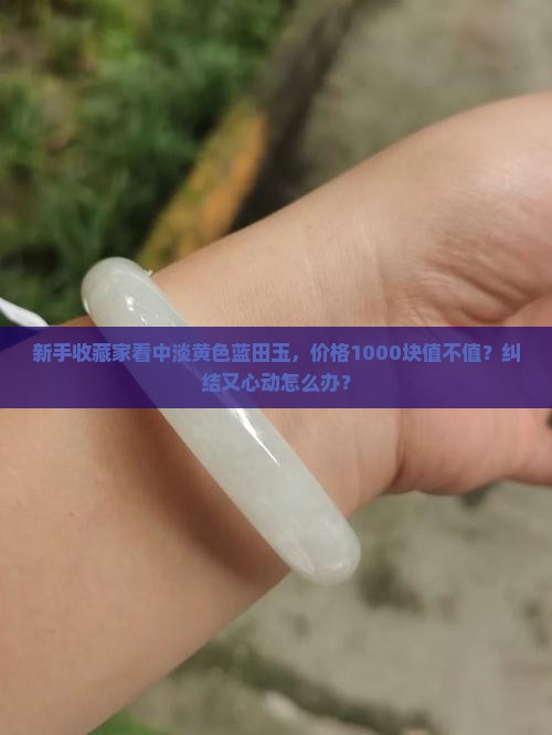 淡黄色的蓝田玉好不好