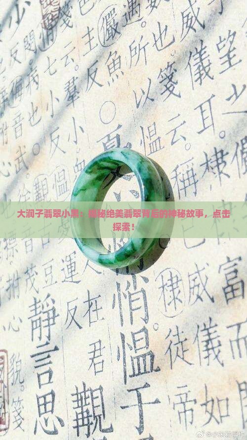 大润子翡翠小黑