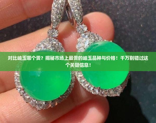 对比岫玉哪个贵