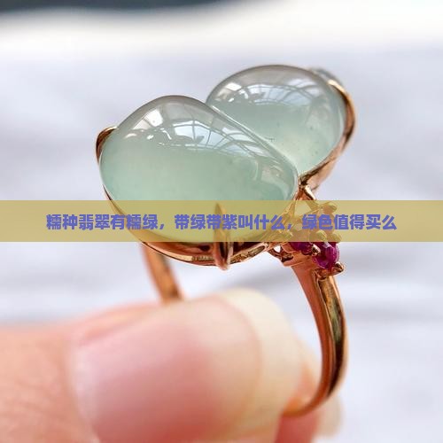 糯种翡翠有糯绿