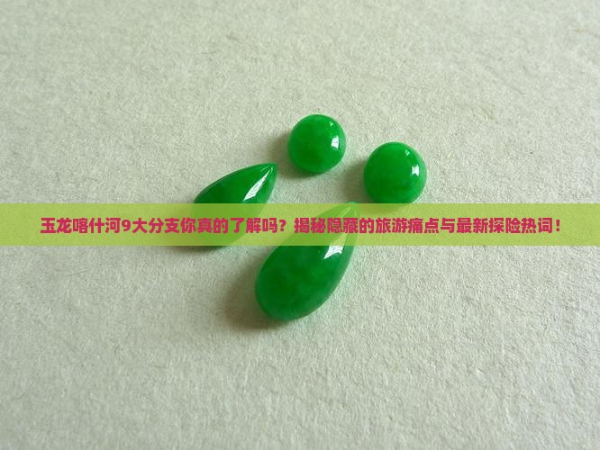玉龙喀什河9大分支