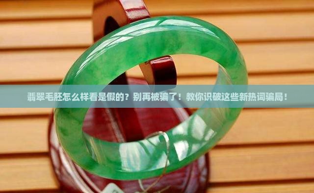 翡翠毛胚怎么样看是假的