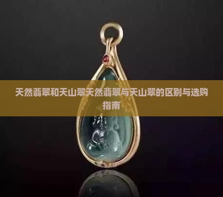 天然翡翠和天山翠