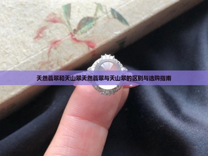 天然翡翠和天山翠