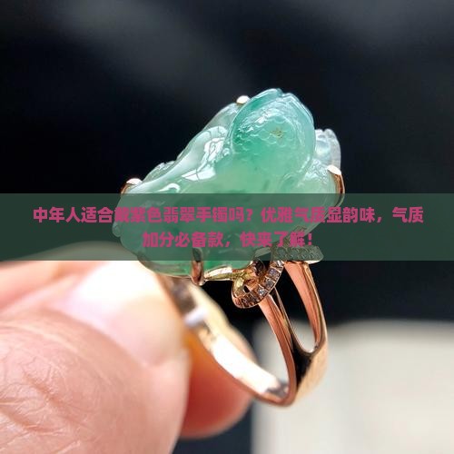 中年人适合戴紫色翡翠手镯吗