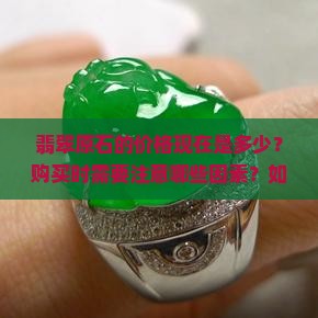 翡翠原石现在多少钱