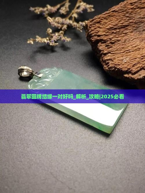 翡翠圆牌结缘一对好吗