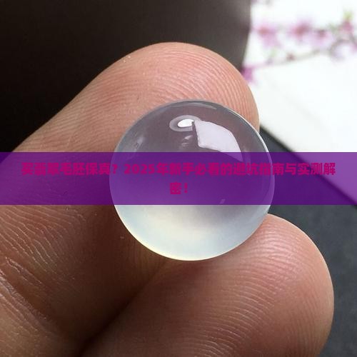 买翡翠毛胚保真