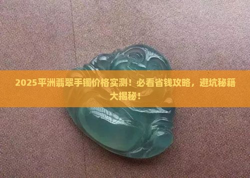 平洲翡翠手镯精选价格多少钱