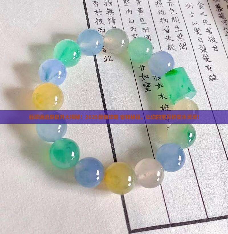 翡翠怎么养才能通透度高一点