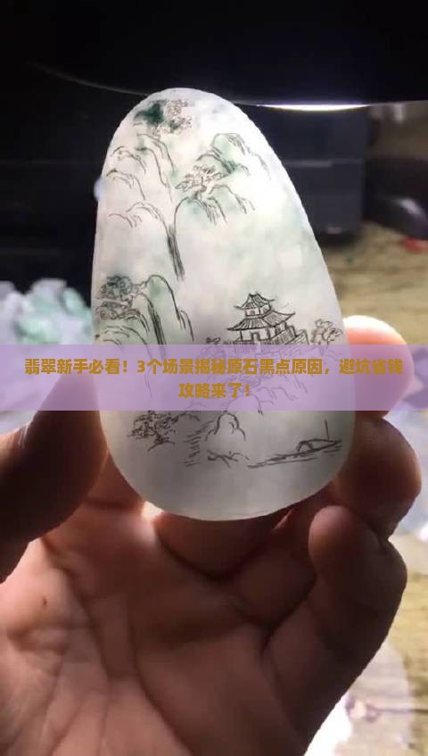 翡翠原石进黑点怎么回事