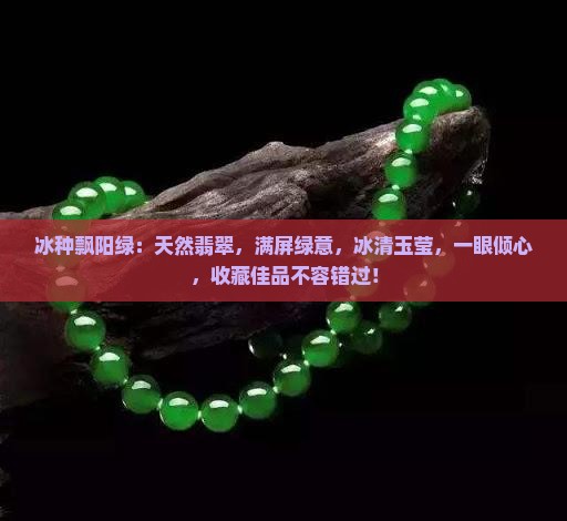 冰种飘阳绿