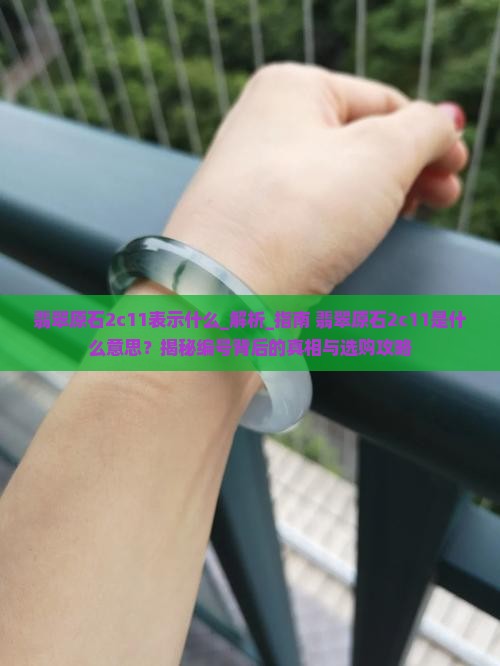 翡翠原石2c11表示什么