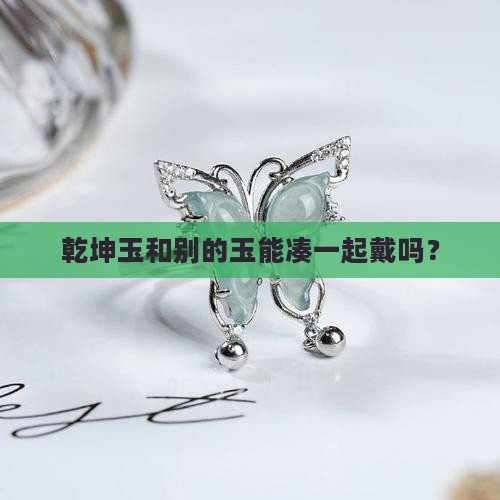 乾坤玉能不能同其它玉一起戴