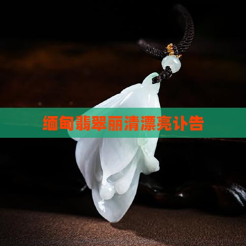 缅甸翡翠姐