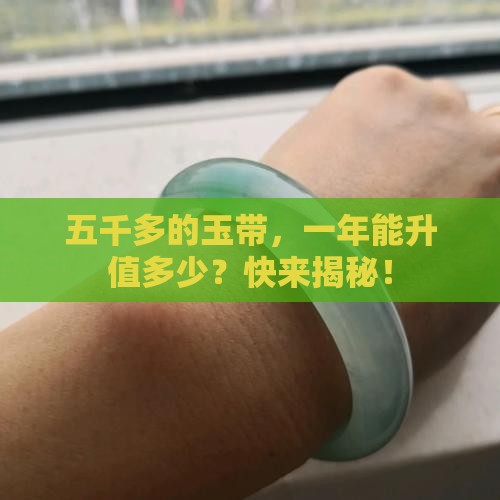 五千多的玉带一年值多少钱