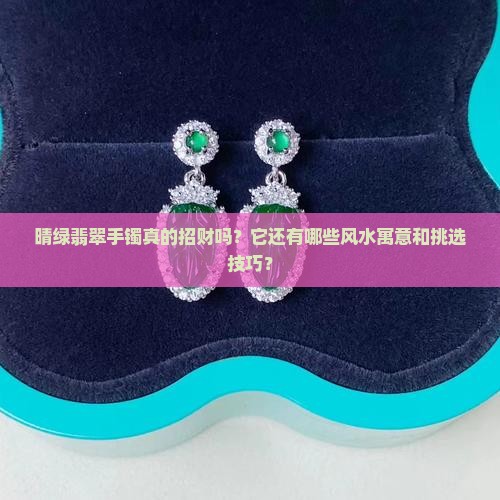 晴绿翡翠手镯招财吗
