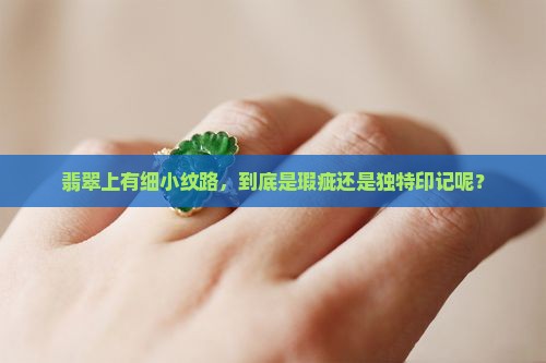 翡翠有细小的纹好么