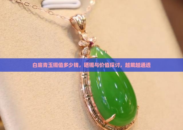 白底青玉镯值多少钱