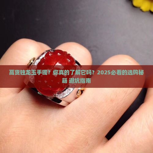 高货独龙玉手镯