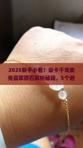 会卡干青皮壳翡翠原石