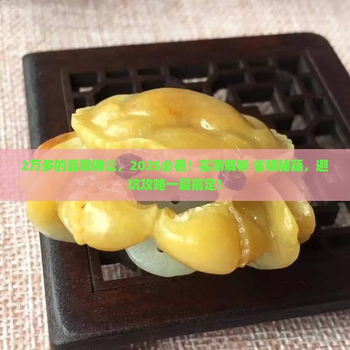 2万多的翡翠佛公