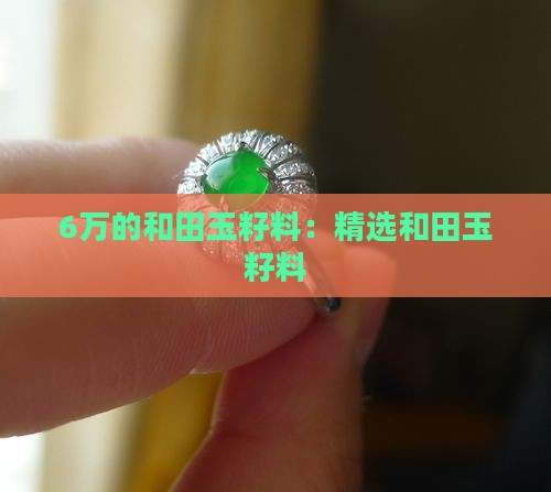 6万的和田玉籽料 6万的和田玉籽料