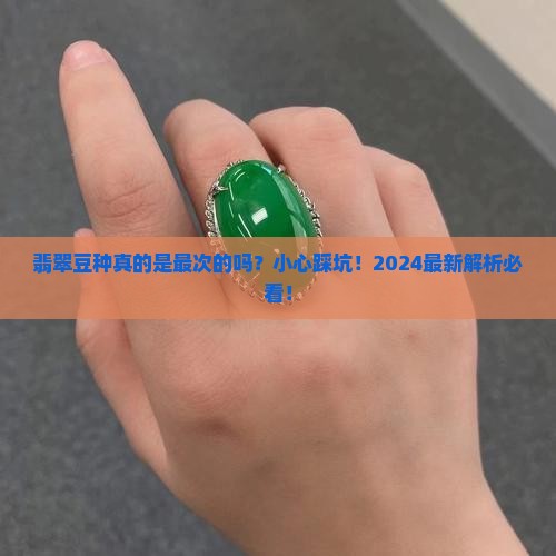 翡翠其中豆种的是最次的吗