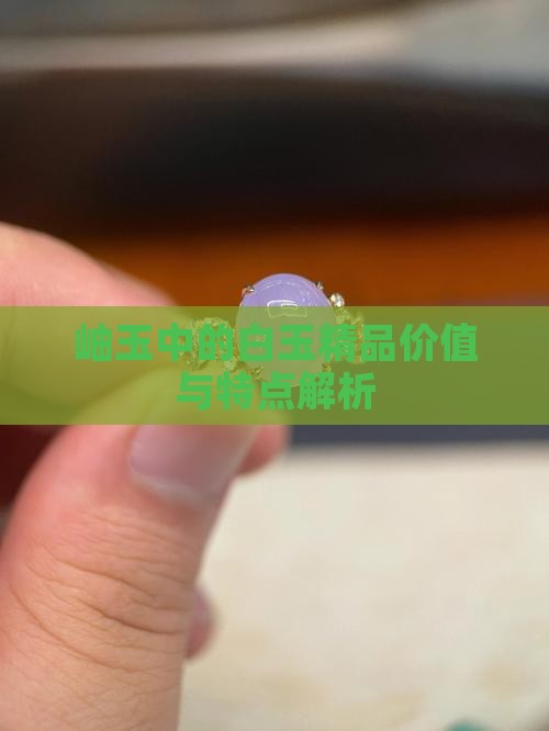 岫玉中的白玉精品价值与特点解析