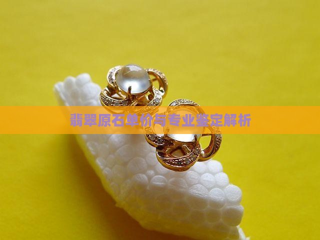 翡翠原石单价与专业鉴定解析